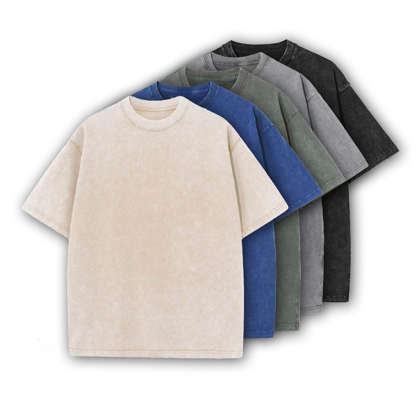 5 Pack- Stone Washed Luxury Blanks