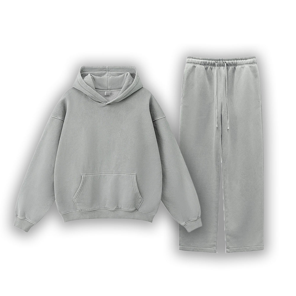 Heavyweight Washed Hoodie/Jogger Set