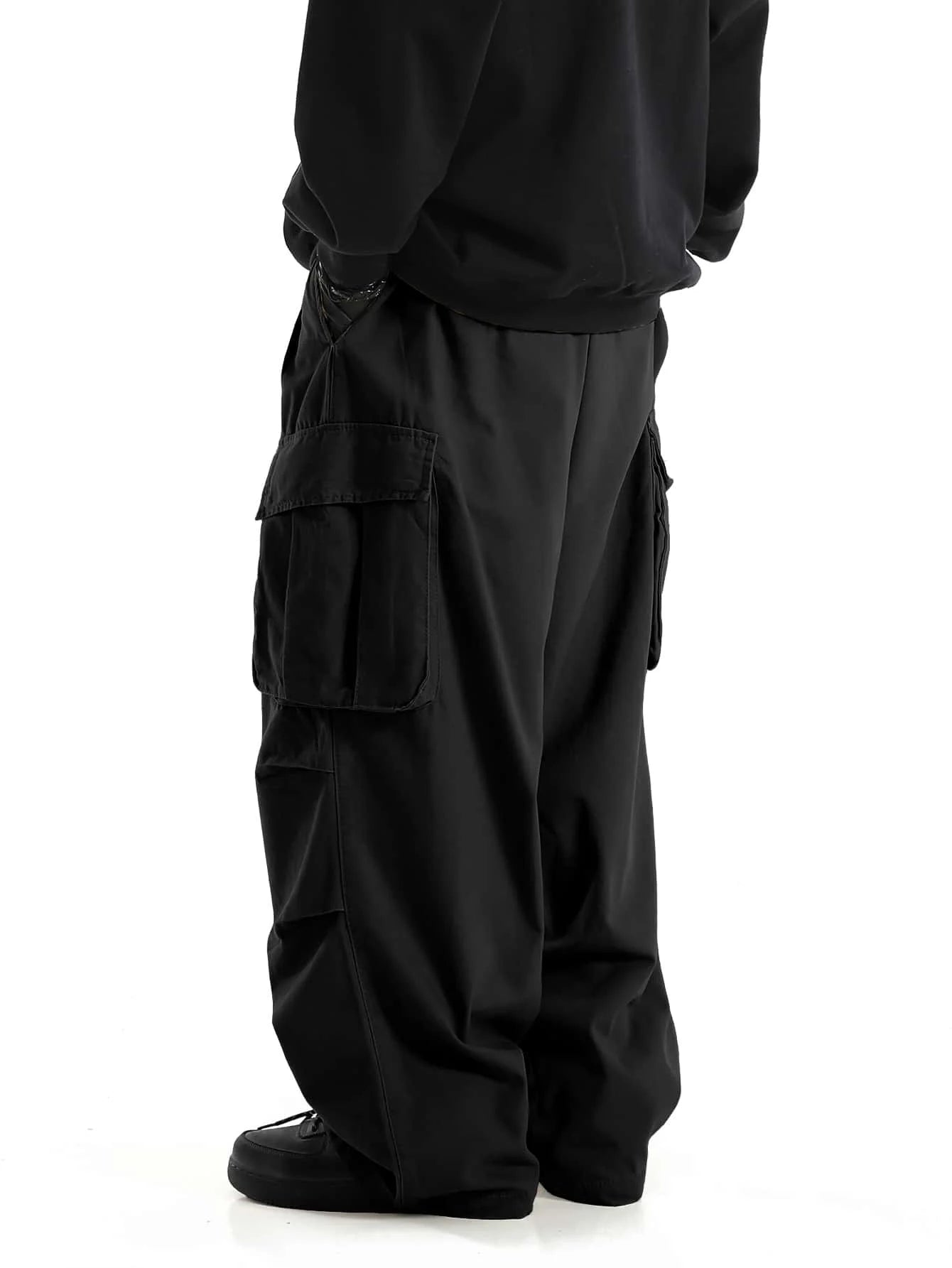 Loose Bottom Cargo Pants