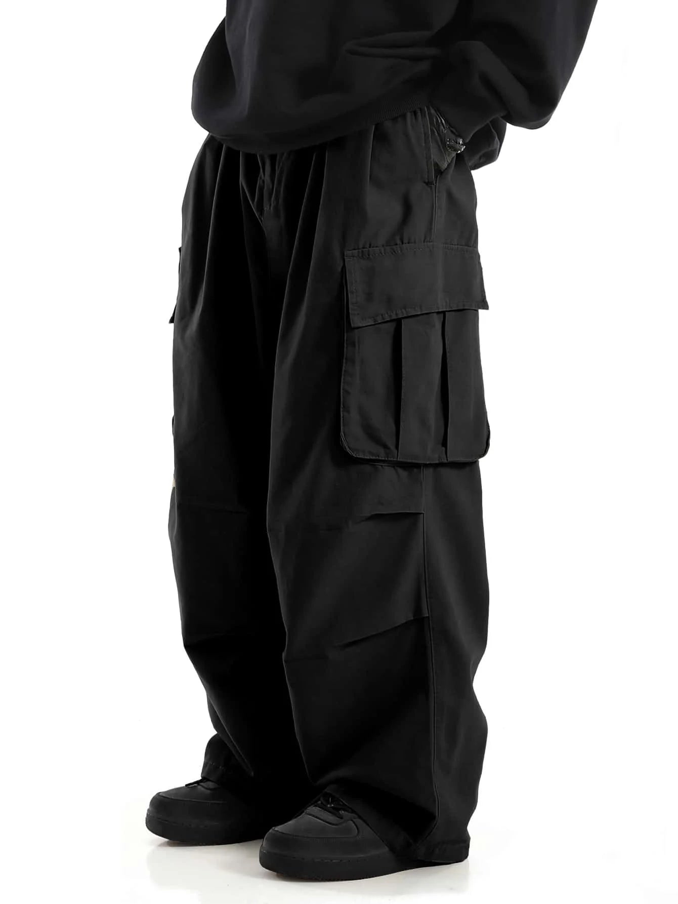 Loose Bottom Cargo Pants