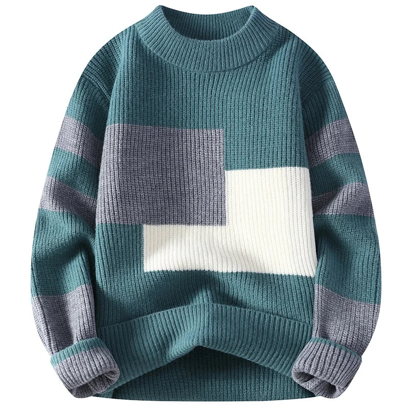 Modern Drop Shoulder Wool Sweater