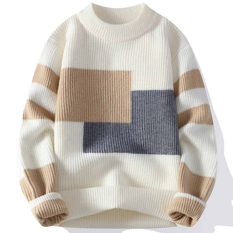 Modern Drop Shoulder Wool Sweater