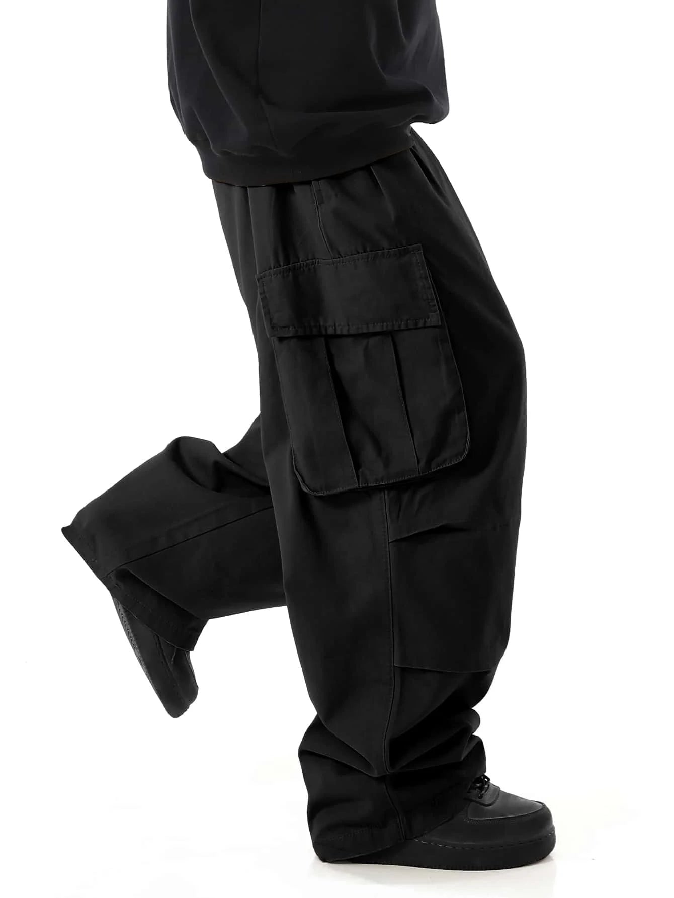 Loose Bottom Cargo Pants
