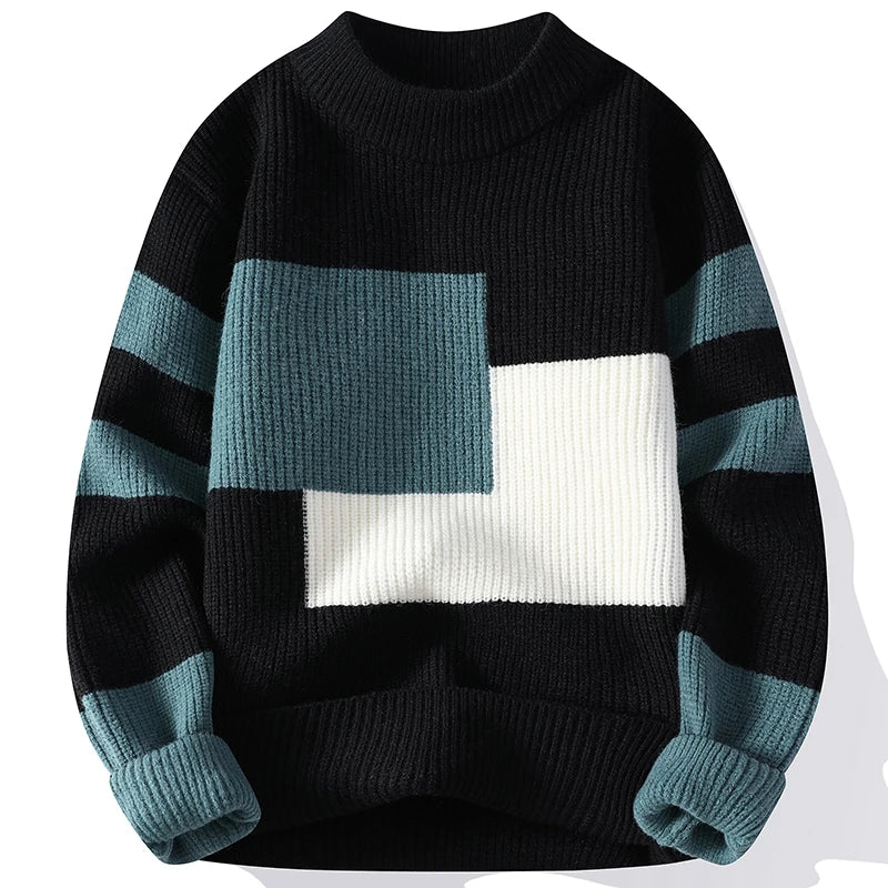 Modern Drop Shoulder Wool Sweater