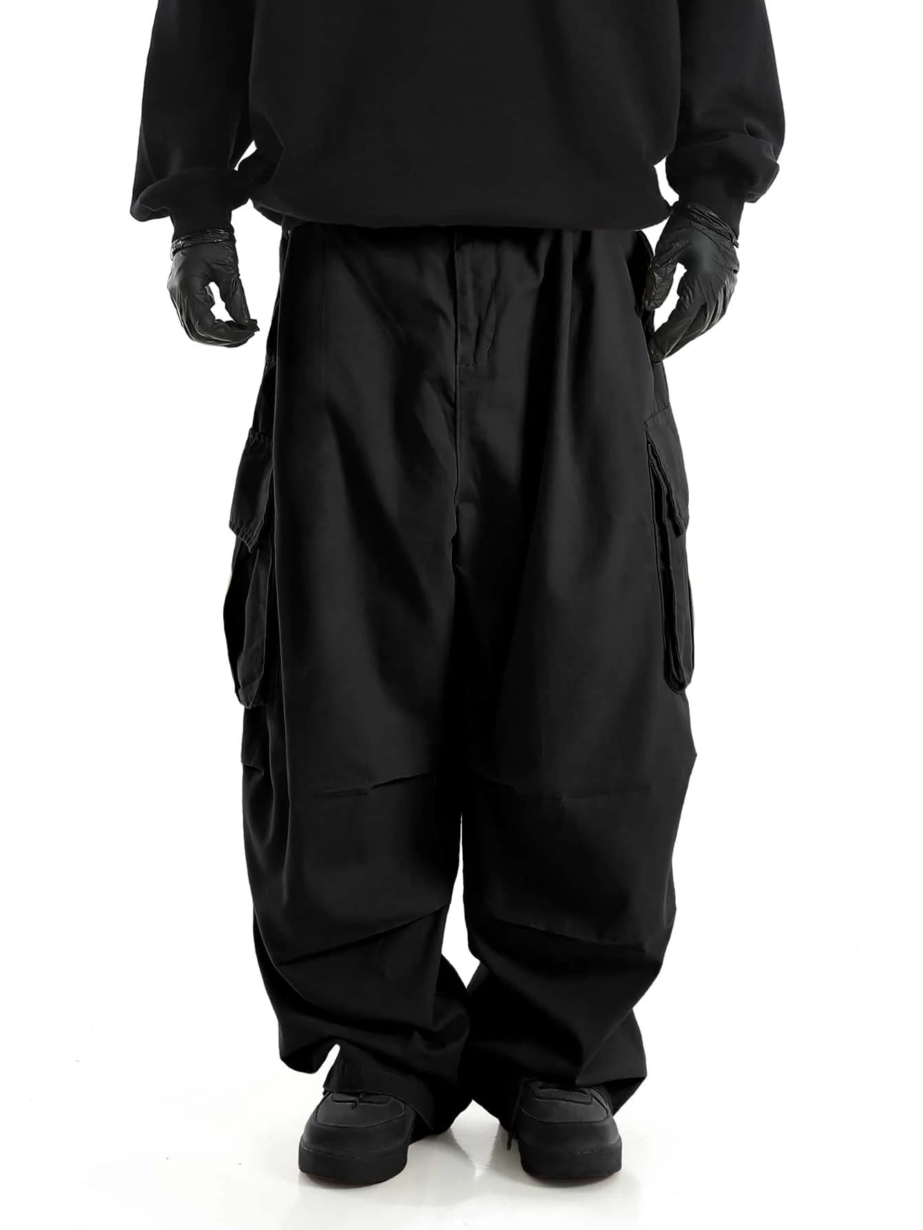 Loose Bottom Cargo Pants