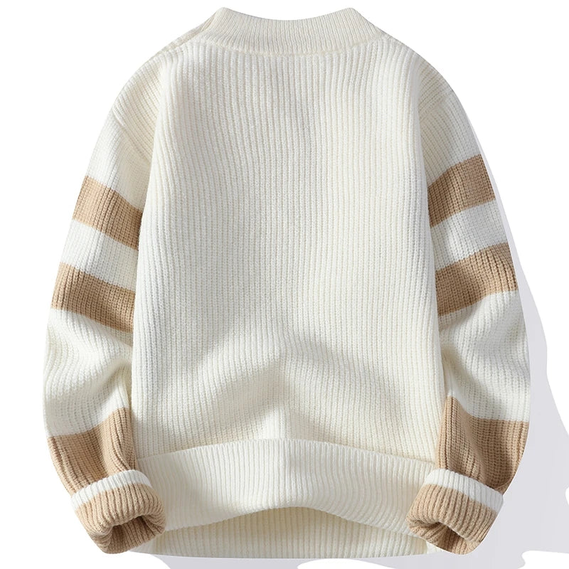 Modern Drop Shoulder Wool Sweater