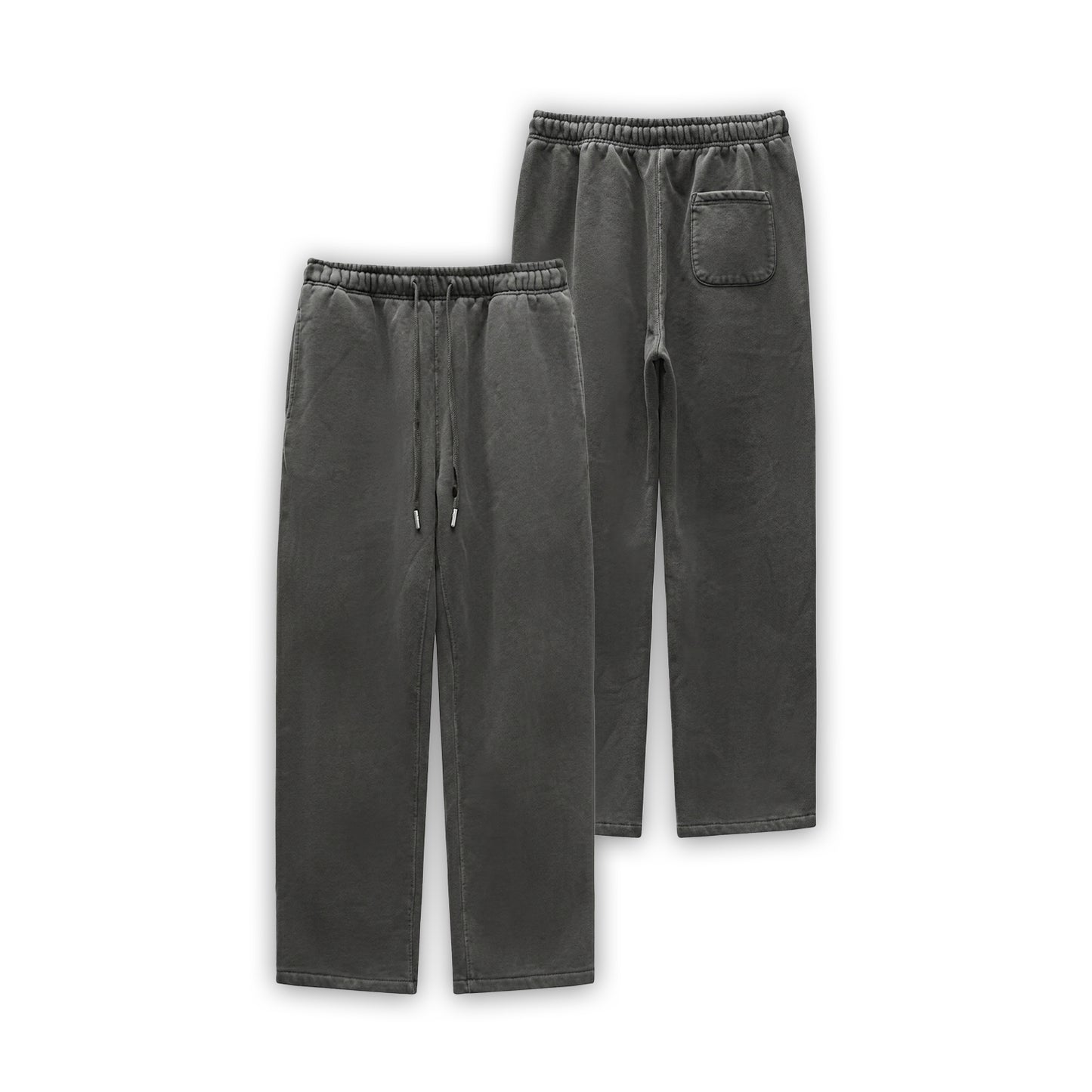 Oversized Washed Loose Bottom Joggers