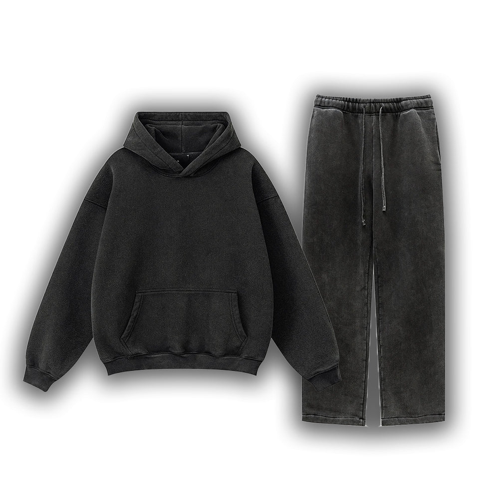 Heavyweight Washed Hoodie/Jogger Set