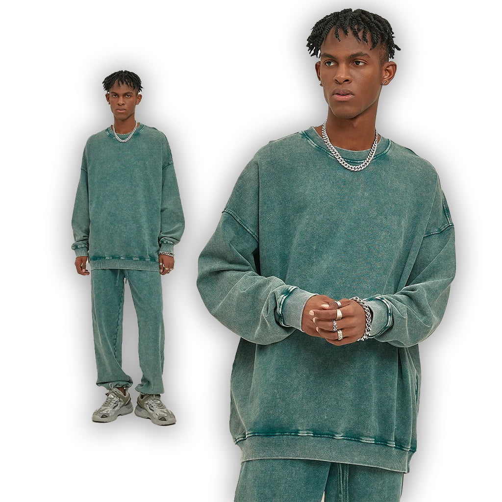 Dropped Shoulder Heavyweight Crewneck