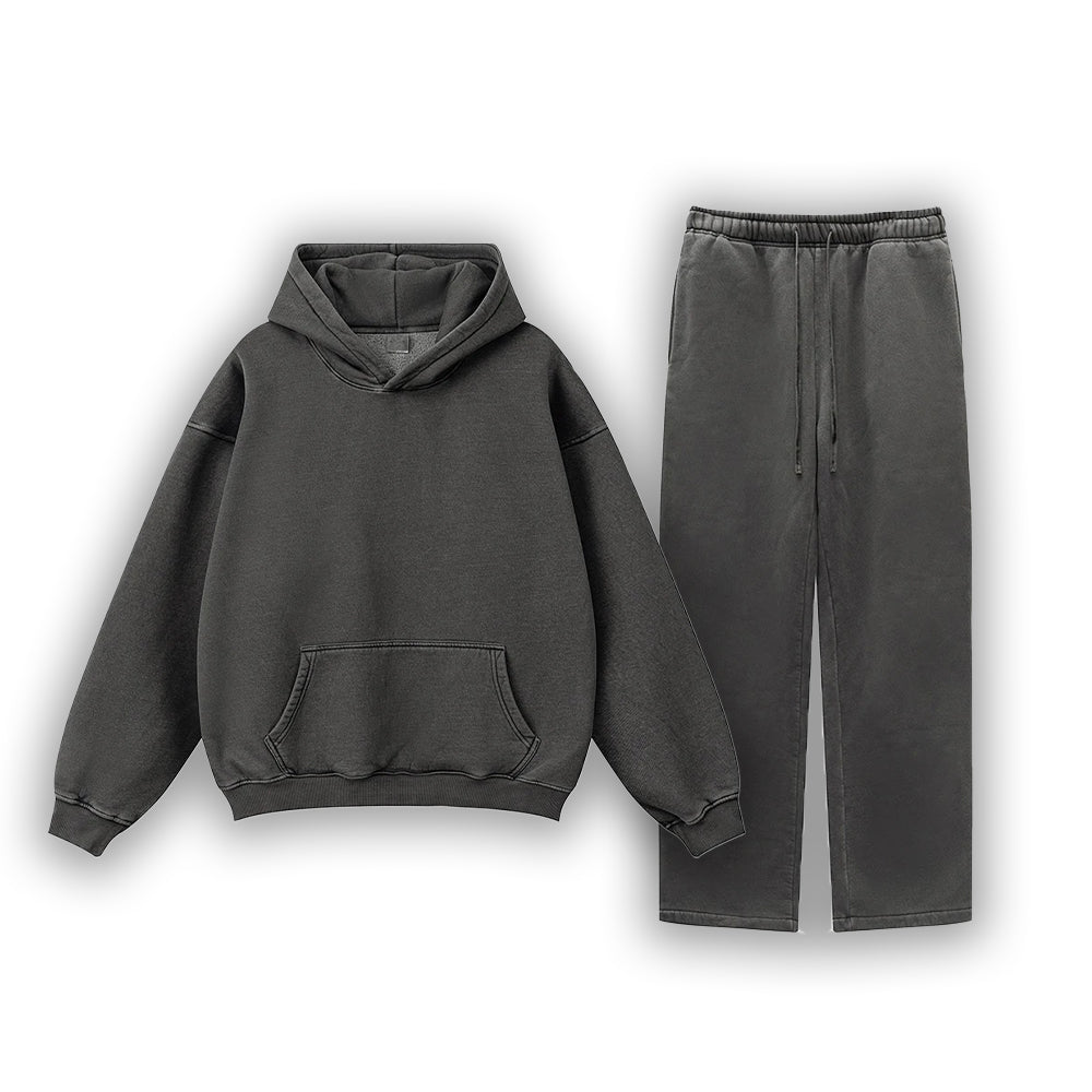 Heavyweight Washed Hoodie/Jogger Set
