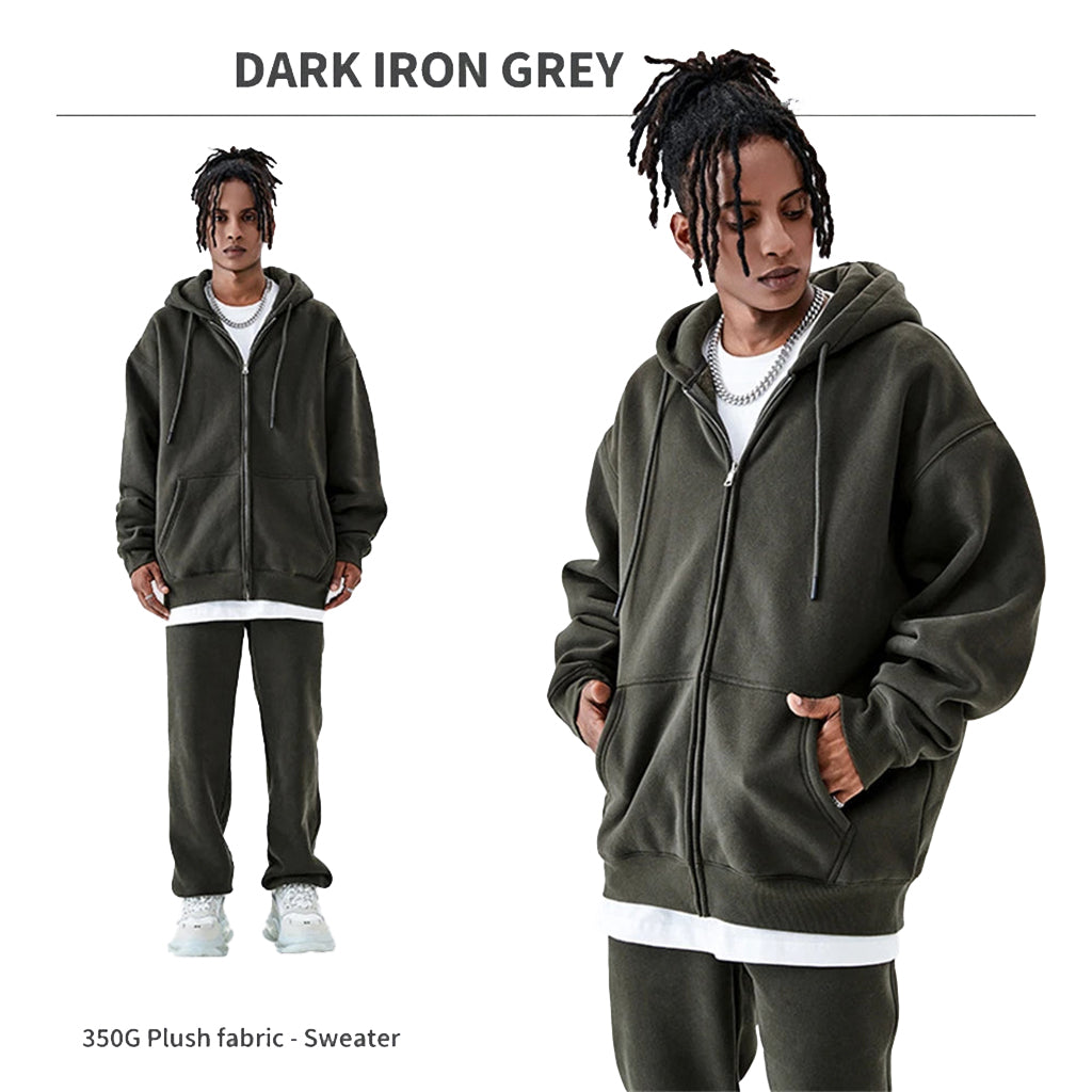 Heavyweight Zip up Hoodie & Jogger Set