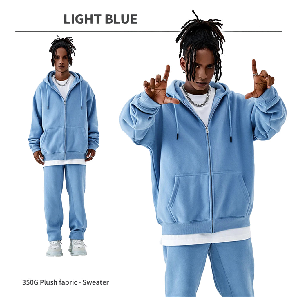 Heavyweight Zip up Hoodie & Jogger Set