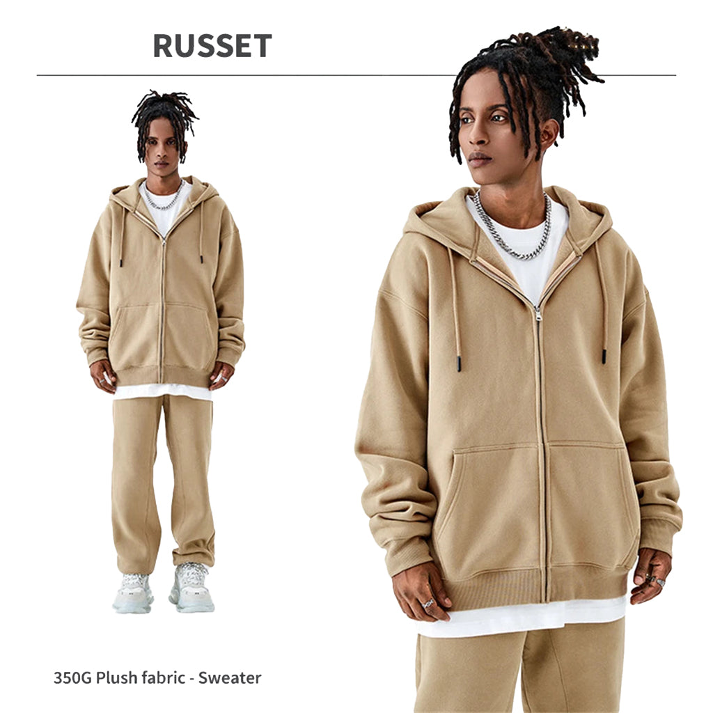 Heavyweight Zip up Hoodie & Jogger Set