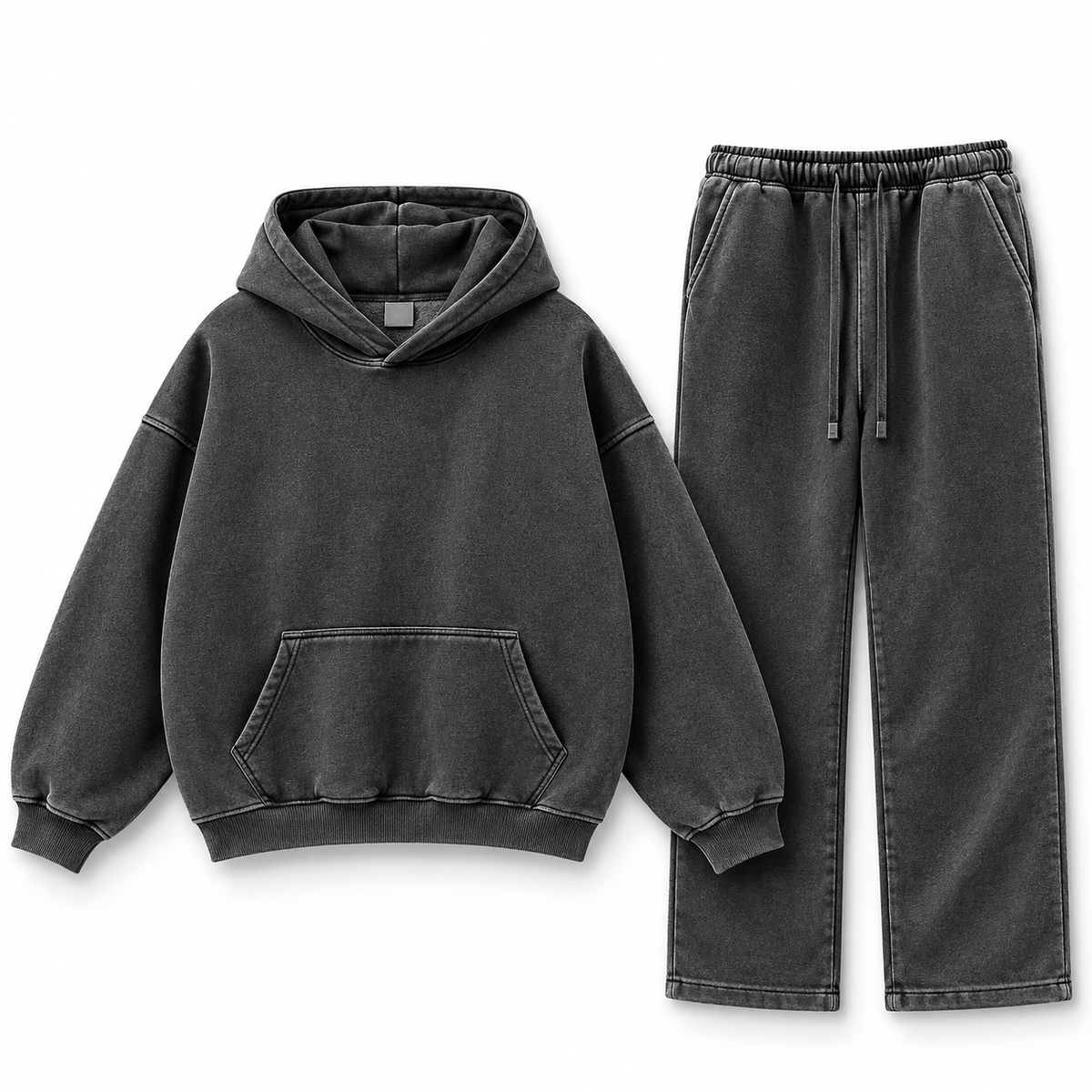 Heavyweight Washed Hoodie/Jogger Set