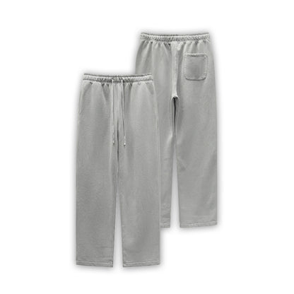 Oversized Washed Loose Bottom Joggers