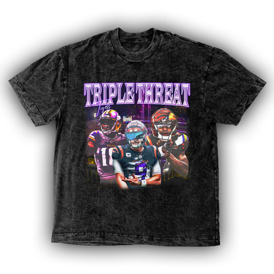 Heavyweight Stone Washed Graphic Tee