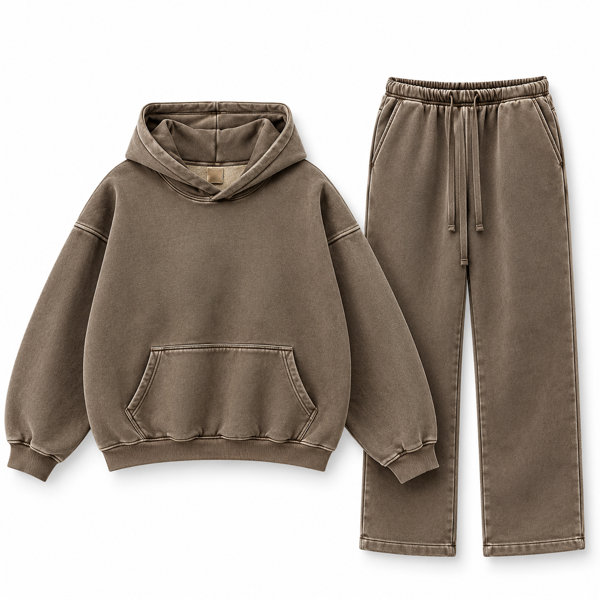 Heavyweight Washed Hoodie/Jogger Set