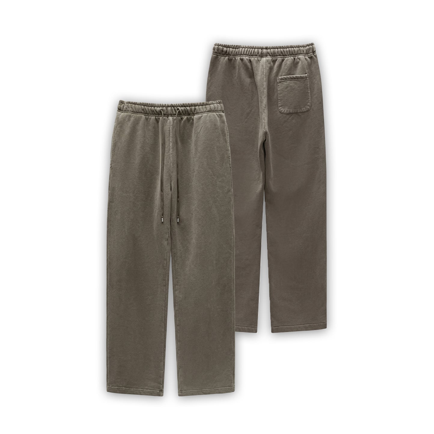 Oversized Washed Loose Bottom Joggers
