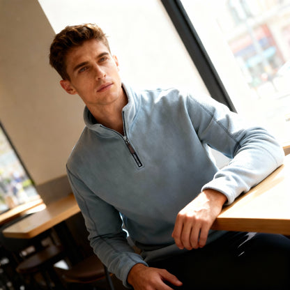 Heavyweight Fleece 3/4 Zip Up